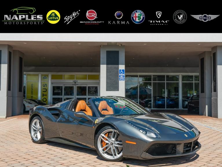 Used 2018 Ferrari 488 Spider for sale $369,995 at Naples Motorsports Inc - Rimac in Naples FL