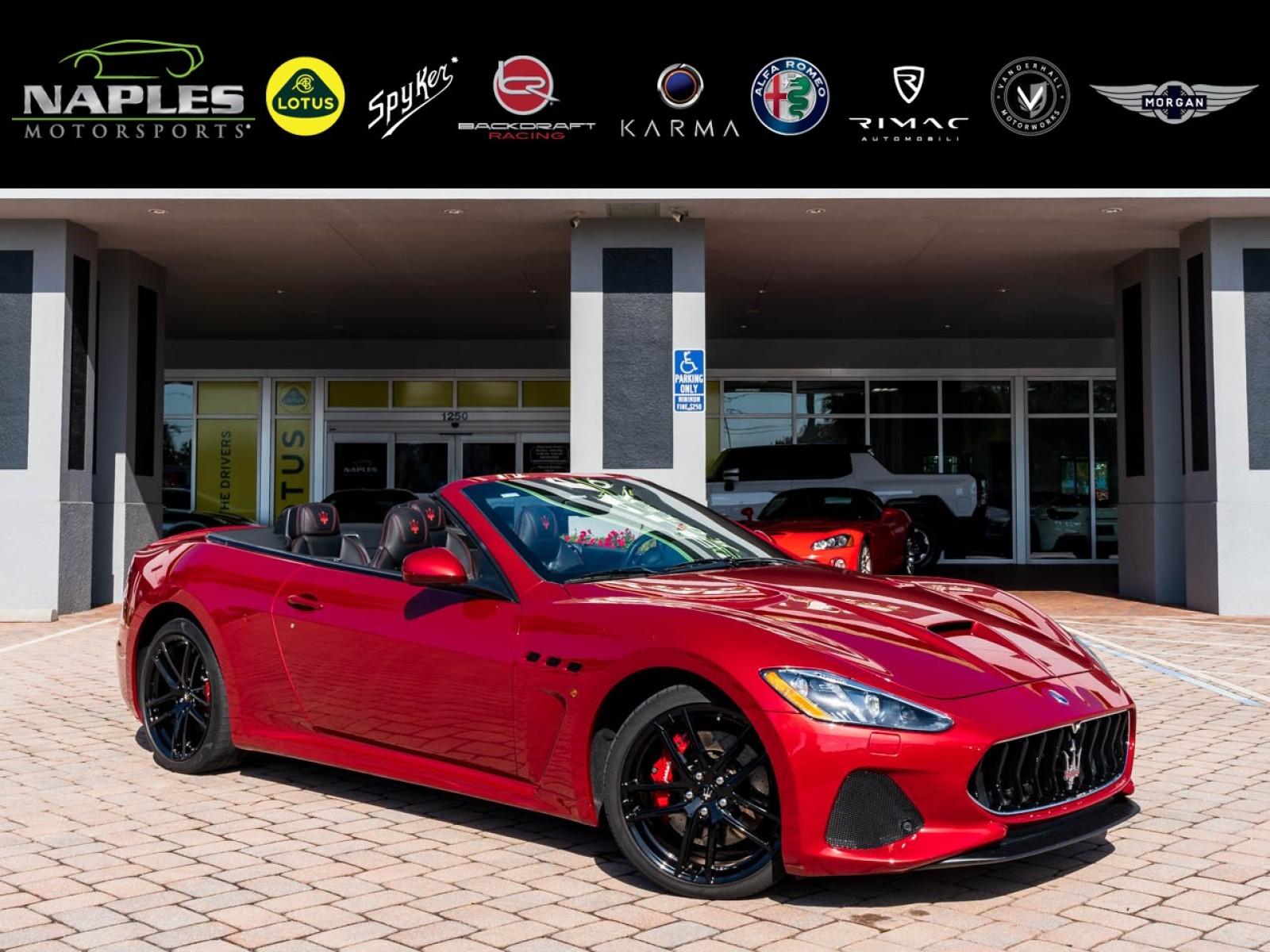 2019 Maserati Granturismo Convertible For Sale