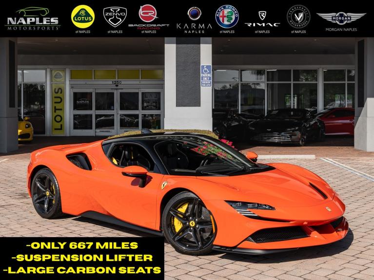 Used 2021 Ferrari SF90 Stradale for sale $464,995 at Naples Motorsports Inc - Rimac in Naples FL
