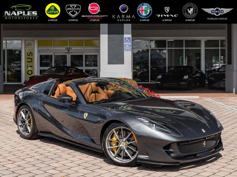 Used 2022 Ferrari 812 GTS Convertible for sale $879,995 at Naples Motorsports Inc - Rimac in Naples FL